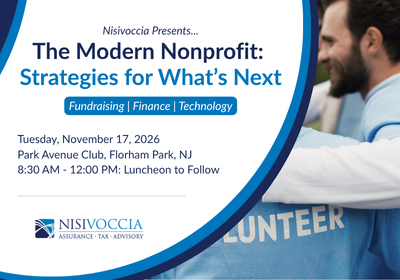 Overview information on seminar for nonprofits